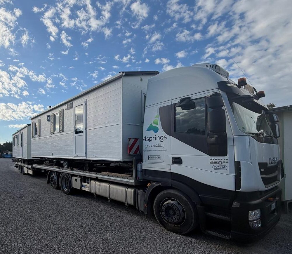 4Springs: una delle più grandi disponibilità di case mobili usate in Italia, con sedi strategiche da nord a sud